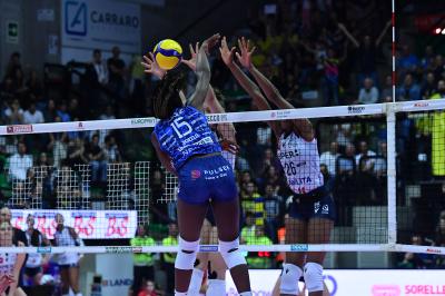 TREVISO 27102024 LEGAVOLLEY FEMMINILE CAMPIONATO 2024 - 2025 - PROSECCO DOC IMOCO - BERGAMO