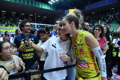 TREVISO 27102024 LEGAVOLLEY FEMMINILE CAMPIONATO 2024 - 2025 - PROSECCO DOC IMOCO - BERGAMO