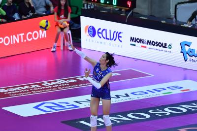 TREVISO 27102024 LEGAVOLLEY FEMMINILE CAMPIONATO 2024 - 2025 - PROSECCO DOC IMOCO - BERGAMO