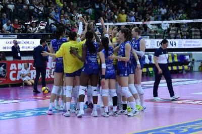 TREVISO 27102024 LEGAVOLLEY FEMMINILE CAMPIONATO 2024 - 2025 - PROSECCO DOC IMOCO - BERGAMO