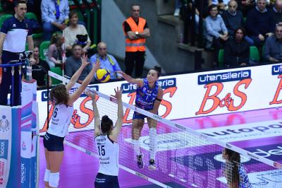 TREVISO 27102024 LEGAVOLLEY FEMMINILE CAMPIONATO 2024 - 2025 - PROSECCO DOC IMOCO - BERGAMO