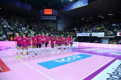 TREVISO 27102024 LEGAVOLLEY FEMMINILE CAMPIONATO 2024 - 2025 - PROSECCO DOC IMOCO - BERGAMO
