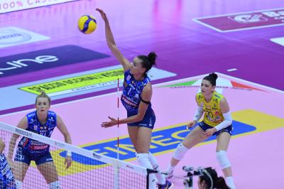 TREVISO 27102024 LEGAVOLLEY FEMMINILE CAMPIONATO 2024 - 2025 - PROSECCO DOC IMOCO - BERGAMO