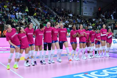 TREVISO 27102024 LEGAVOLLEY FEMMINILE CAMPIONATO 2024 - 2025 - PROSECCO DOC IMOCO - BERGAMO