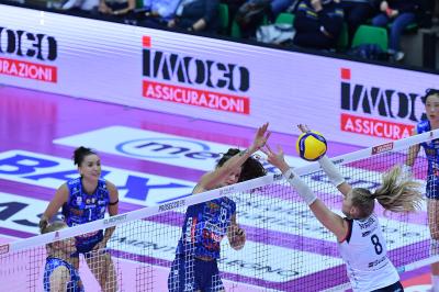 TREVISO 27102024 LEGAVOLLEY FEMMINILE CAMPIONATO 2024 - 2025 - PROSECCO DOC IMOCO - BERGAMO