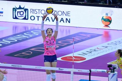 TREVISO 03112024 LEGAVOLLEY FEMMINILE CAMPIONATO 2024 - 2025 PROSECCO DOC IMOCO - SAVINO DEL BENE SCANDICCI