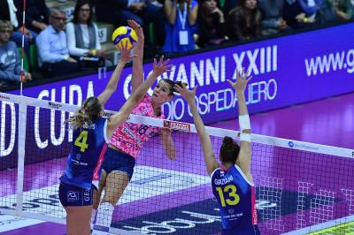 TREVISO 03112024 LEGAVOLLEY FEMMINILE CAMPIONATO 2024 - 2025 PROSECCO DOC IMOCO - SAVINO DEL BENE SCANDICCI
