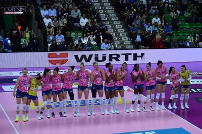 TREVISO 03112024 LEGAVOLLEY FEMMINILE CAMPIONATO 2024 - 2025 PROSECCO DOC IMOCO - SAVINO DEL BENE SCANDICCI