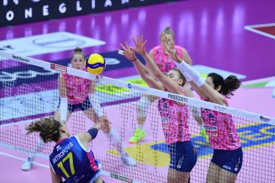 TREVISO 03112024 LEGAVOLLEY FEMMINILE CAMPIONATO 2024 - 2025 PROSECCO DOC IMOCO - SAVINO DEL BENE SCANDICCI