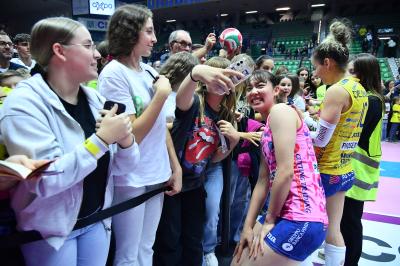 TREVISO 03112024 LEGAVOLLEY FEMMINILE CAMPIONATO 2024 - 2025 PROSECCO DOC IMOCO - SAVINO DEL BENE SCANDICCI