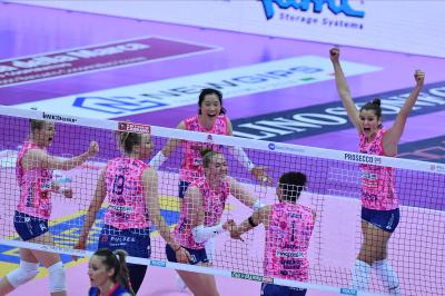 TREVISO 03112024 LEGAVOLLEY FEMMINILE CAMPIONATO 2024 - 2025 PROSECCO DOC IMOCO - SAVINO DEL BENE SCANDICCI