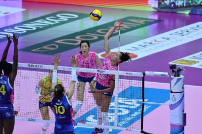 TREVISO 03112024 LEGAVOLLEY FEMMINILE CAMPIONATO 2024 - 2025 PROSECCO DOC IMOCO - SAVINO DEL BENE SCANDICCI