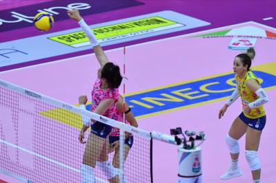TREVISO 03112024 LEGAVOLLEY FEMMINILE CAMPIONATO 2024 - 2025 PROSECCO DOC IMOCO - SAVINO DEL BENE SCANDICCI