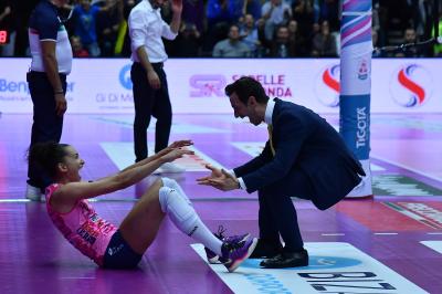 TREVISO 03112024 LEGAVOLLEY FEMMINILE CAMPIONATO 2024 - 2025 PROSECCO DOC IMOCO - SAVINO DEL BENE SCANDICCI