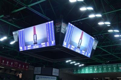 TREVISO 10112024 MARKETING LBA CAMPIONATO NUTRIBULLET TREVISO BASKET CUBO PALAVERDE