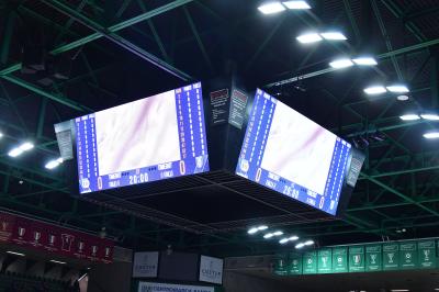 TREVISO 10112024 MARKETING LBA CAMPIONATO NUTRIBULLET TREVISO BASKET CUBO PALAVERDE