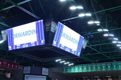 TREVISO 10112024 MARKETING LBA CAMPIONATO NUTRIBULLET TREVISO BASKET CUBO PALAVERDE