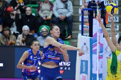 TREVISO 17112024 LEGAVOLLEY FEMMINILE CAMPIONATO 2024 - 2025 PROSECCO DOC IMOCO - WASH4GREEN PINEROLO