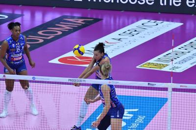TREVISO 17112024 LEGAVOLLEY FEMMINILE CAMPIONATO 2024 - 2025 PROSECCO DOC IMOCO - WASH4GREEN PINEROLO