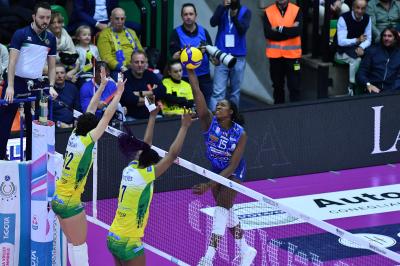 TREVISO 17112024 LEGAVOLLEY FEMMINILE CAMPIONATO 2024 - 2025 PROSECCO DOC IMOCO - WASH4GREEN PINEROLO