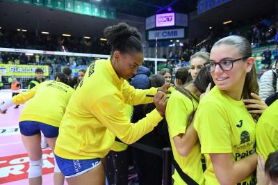TREVISO 17112024 LEGAVOLLEY FEMMINILE CAMPIONATO 2024 - 2025 PROSECCO DOC IMOCO - WASH4GREEN PINEROLO