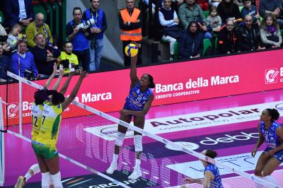 TREVISO 17112024 LEGAVOLLEY FEMMINILE CAMPIONATO 2024 - 2025 PROSECCO DOC IMOCO - WASH4GREEN PINEROLO
