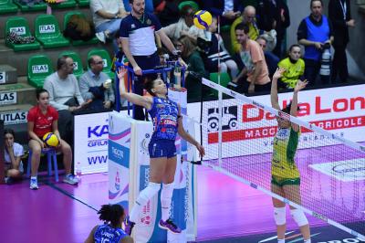 TREVISO 17112024 LEGAVOLLEY FEMMINILE CAMPIONATO 2024 - 2025 PROSECCO DOC IMOCO - WASH4GREEN PINEROLO