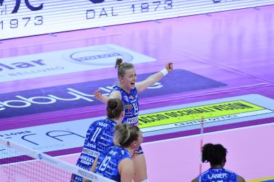TREVISO 17112024 LEGAVOLLEY FEMMINILE CAMPIONATO 2024 - 2025 PROSECCO DOC IMOCO - WASH4GREEN PINEROLO