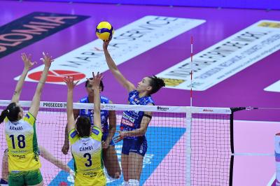 TREVISO 17112024 LEGAVOLLEY FEMMINILE CAMPIONATO 2024 - 2025 PROSECCO DOC IMOCO - WASH4GREEN PINEROLO