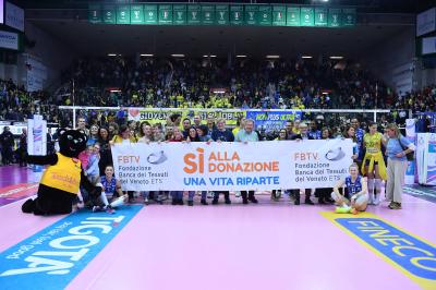 TREVISO 17112024 LEGAVOLLEY FEMMINILE CAMPIONATO 2024 - 2025 PROSECCO DOC IMOCO - WASH4GREEN PINEROLO