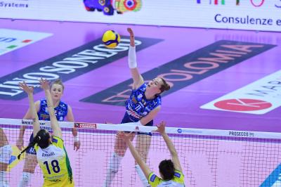 TREVISO 17112024 LEGAVOLLEY FEMMINILE CAMPIONATO 2024 - 2025 PROSECCO DOC IMOCO - WASH4GREEN PINEROLO