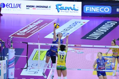 TREVISO 17112024 LEGAVOLLEY FEMMINILE CAMPIONATO 2024 - 2025 PROSECCO DOC IMOCO - WASH4GREEN PINEROLO