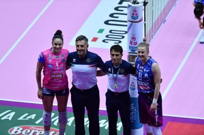 TREVISO 01122024 LEGAVOLLEY FEMMINILE CAMPIONATO 2024 - 2025 PROSECCO DOC IMOCO - IGOR GORGONZOLA NOVARA