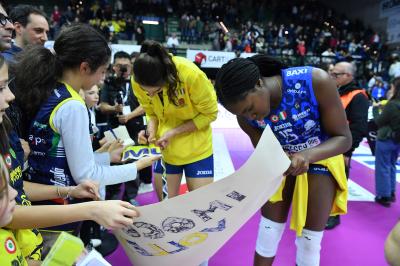 TREVISO 01122024 LEGAVOLLEY FEMMINILE CAMPIONATO 2024 - 2025 PROSECCO DOC IMOCO - IGOR GORGONZOLA NOVARA