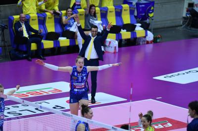 TREVISO 01122024 LEGAVOLLEY FEMMINILE CAMPIONATO 2024 - 2025 PROSECCO DOC IMOCO - IGOR GORGONZOLA NOVARA