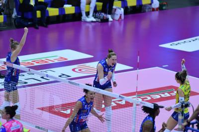 TREVISO 01122024 LEGAVOLLEY FEMMINILE CAMPIONATO 2024 - 2025 PROSECCO DOC IMOCO - IGOR GORGONZOLA NOVARA