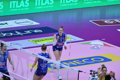 TREVISO 01122024 LEGAVOLLEY FEMMINILE CAMPIONATO 2024 - 2025 PROSECCO DOC IMOCO - IGOR GORGONZOLA NOVARA