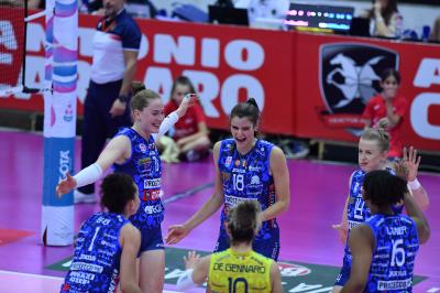TREVISO 01122024 LEGAVOLLEY FEMMINILE CAMPIONATO 2024 - 2025 PROSECCO DOC IMOCO - IGOR GORGONZOLA NOVARA