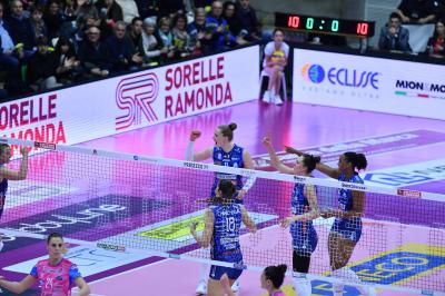 TREVISO 01122024 LEGAVOLLEY FEMMINILE CAMPIONATO 2024 - 2025 PROSECCO DOC IMOCO - IGOR GORGONZOLA NOVARA