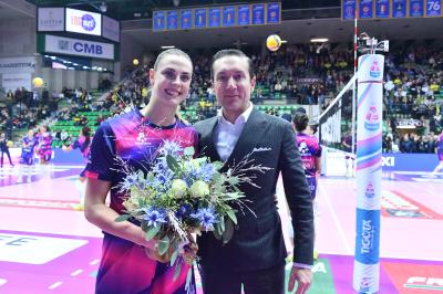TREVISO 01122024 LEGAVOLLEY FEMMINILE CAMPIONATO 2024 - 2025 PROSECCO DOC IMOCO - IGOR GORGONZOLA NOVARA