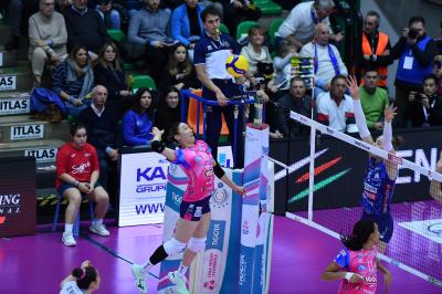 TREVISO 01122024 LEGAVOLLEY FEMMINILE CAMPIONATO 2024 - 2025 PROSECCO DOC IMOCO - IGOR GORGONZOLA NOVARA