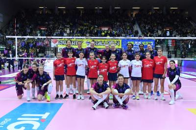 TREVISO 01122024 LEGAVOLLEY FEMMINILE CAMPIONATO 2024 - 2025 PROSECCO DOC IMOCO - IGOR GORGONZOLA NOVARA