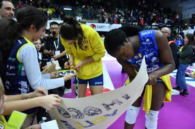 TREVISO 01122024 LEGAVOLLEY FEMMINILE CAMPIONATO 2024 - 2025 PROSECCO DOC IMOCO - IGOR GORGONZOLA NOVARA