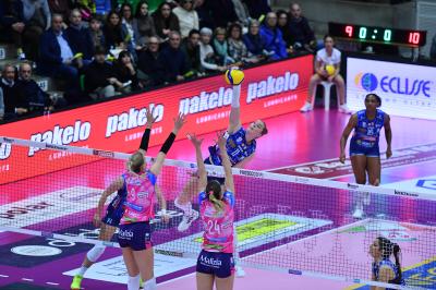 TREVISO 01122024 LEGAVOLLEY FEMMINILE CAMPIONATO 2024 - 2025 PROSECCO DOC IMOCO - IGOR GORGONZOLA NOVARA