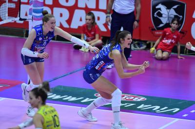 TREVISO 01122024 LEGAVOLLEY FEMMINILE CAMPIONATO 2024 - 2025 PROSECCO DOC IMOCO - IGOR GORGONZOLA NOVARA
