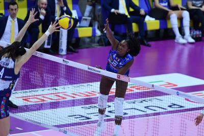 TREVISO 08122024 LEGAVOLLEY FEMMINILE CAMPIONATO 2024 - 2025 PROSECCO DOC IMOCO - IL BISONTE FIRENZE