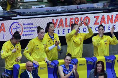 TREVISO 08122024 LEGAVOLLEY FEMMINILE CAMPIONATO 2024 - 2025 PROSECCO DOC IMOCO - IL BISONTE FIRENZE