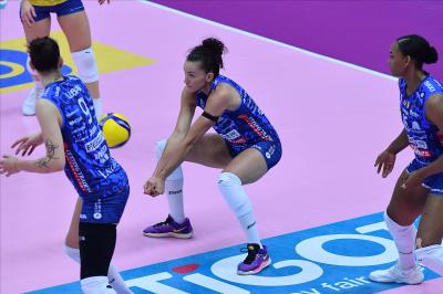 TREVISO 08122024 LEGAVOLLEY FEMMINILE CAMPIONATO 2024 - 2025 PROSECCO DOC IMOCO - IL BISONTE FIRENZE