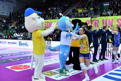 TREVISO 08122024 LEGAVOLLEY FEMMINILE CAMPIONATO 2024 - 2025 PROSECCO DOC IMOCO - IL BISONTE FIRENZE