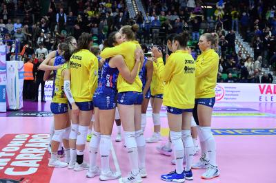 TREVISO 08122024 LEGAVOLLEY FEMMINILE CAMPIONATO 2024 - 2025 PROSECCO DOC IMOCO - IL BISONTE FIRENZE